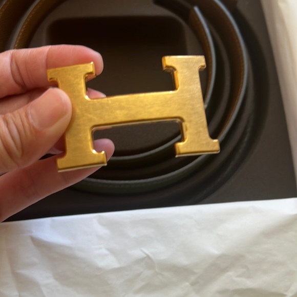 Authentic Hermes H belt. Belt length 75. All double sided. Trade for bags - Picture 3 of 17